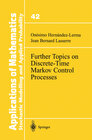 Buchcover Further Topics on Discrete-Time Markov Control Processes