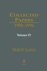 Buchcover Collected Papers IV