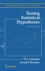Buchcover Testing Statistical Hypotheses