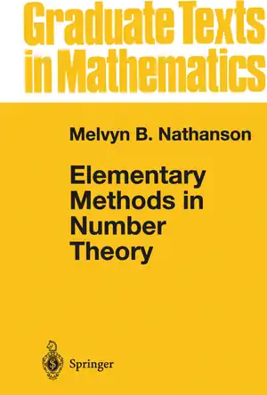 Buchcover ISBN 9780387989129