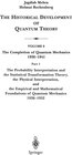 Buchcover The Probability Interpretation and the Statistical Transformation Theory, the Physical Interpretation, and the Empirical