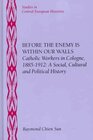 Buchcover Before the Enemy in Within Our Walls