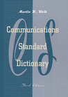 Buchcover Communications Standard Dictionary