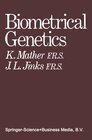 Buchcover Biometrical genetics: the study of continuous variation