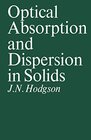 Buchcover Optical Absorption and Dispersion in Solids