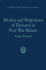 Buchcover Models and Projections of Demand in Post-War Britain