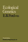 Buchcover Ecological Genetics