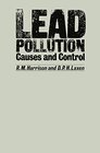 Buchcover Lead Pollution: Causes and control