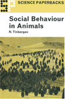 Buchcover Social Behaviour in Animals