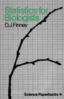 Buchcover Statistics for Biologists