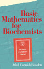 Buchcover Basic Mathematics for Biochemists