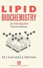 Buchcover Lipid Biochemistry: An introduction