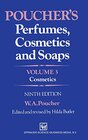 Buchcover Poucher’s Perfumes, Cosmetics and Soaps: Volume 3 Cosmetics (Poucher's Perfumes, Cosmetics & Soaps)