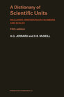 Buchcover A Dictionary of Scientific Units