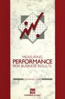 Buchcover Measuring Performance for Business Results
