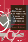 Buchcover Project Management for Research