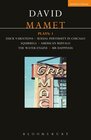 Buchcover Mamet Plays: 1 Vol 1