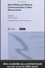 Buchcover Mass Media and Political Communication in New Democracies (Routledge/ECPR Studies in European Political Science)
