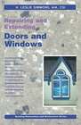 Buchcover Repairing and Extending Doors and Windows (Building Renovation and Restoration Series)