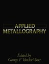 Buchcover Applied Metallography