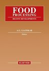Buchcover Food Processing: Recent Developments