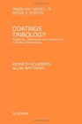 Buchcover Coatings Tribology: Properties, Techniques and Applications in Surface Engineering (Volume 28) (Tribology and Interface 