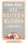 Buchcover One Writer's Beginnings: Eudora Welty