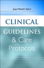 Buchcover Clinical Guidelines and Care Protocols