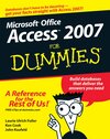 Buchcover Access 2007 For Dummies