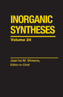 Buchcover Inorganic Syntheses, Volume 24