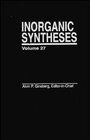 Buchcover Inorganic Syntheses, Volume 27