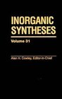 Buchcover Inorganic Syntheses, Volume 31