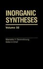 Buchcover Inorganic Syntheses, Volume 32