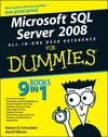 Buchcover Microsoft SQL Server 2008 All-in-One Desk Reference For Dummies
