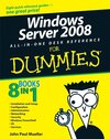 Buchcover Windows Server 2008 All-In-One Desk Reference For Dummies