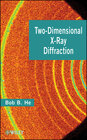 Buchcover Two-dimensional X-ray Diffraction
