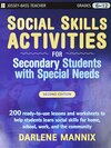 Buchcover Social Skills Activities: For Secondary Students With Special Needs