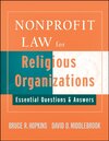 Buchcover Nonprofit Law for Religious Organizations