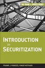 Buchcover Introduction to Securitization