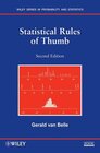 Buchcover Statistical Rules of Thumb