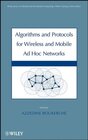 Buchcover Algorithms and Protocols for Wireless, Mobile Ad Hoc Networks
