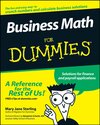 Buchcover Business Math For Dummies