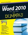 Buchcover Word 2010 All-in-One For Dummies
