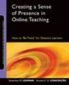Buchcover Creating a Sense of Presence in Online Teaching