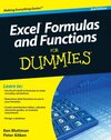 Buchcover Excel Formulas and Functions For Dummies