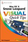 Buchcover Mac OS X Snow Leopard Visual Quick Tips