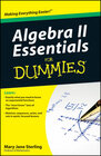Buchcover Algebra II Essentials For Dummies