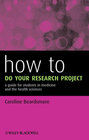 Buchcover How to Do Your Research Project