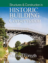 Buchcover Structures and Construction in Historic Building Conservation