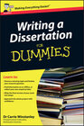 Buchcover Writing a Dissertation For Dummies, UK Edition
